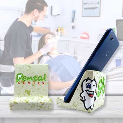 Porta Celular Corporativo efecto granito