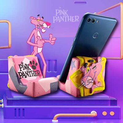 Porta Celular Pantera Rosa